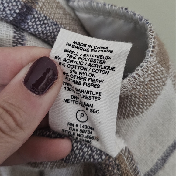 Avec Les Filles Brushed Flannel Shacket Jacket - Picture 7 of 8